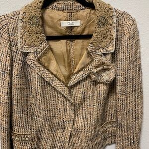 Prada Women's Tweed Blazer